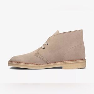 CLARKS ORIGINALS DESSERTS BOOTS SAND SUEDE SIZE US6